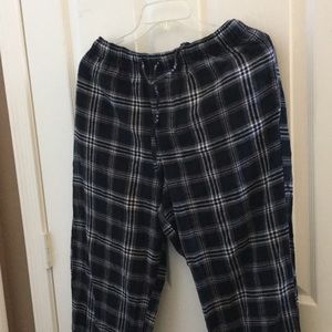 FINAL MARKDOWN Men’s Croft and barrow flannel sleep slacks medium